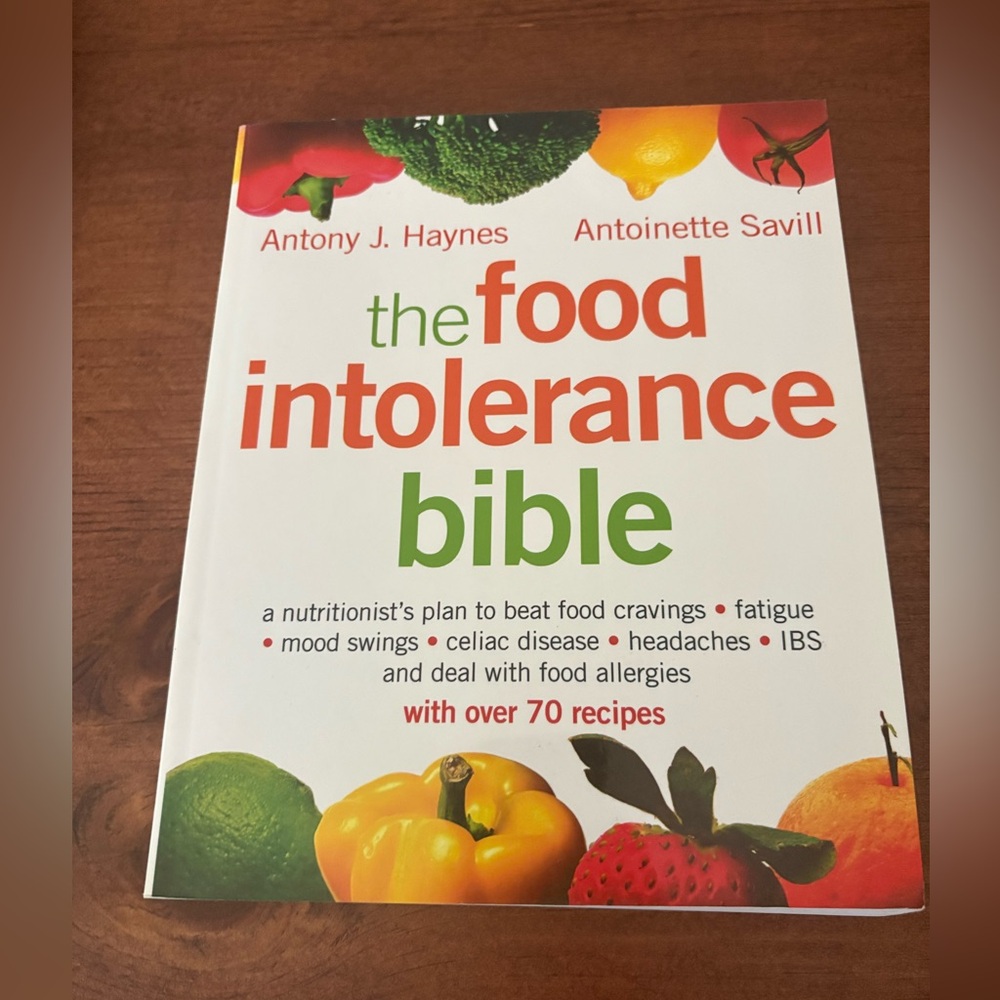 📕Books 4 for $20📕 The Food Intolerance Bible Book